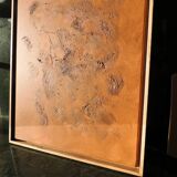 Ochre relief painting