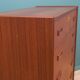 Commode en teck, design danois, années 1970, fabriquée au Danemark