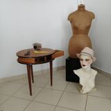 Worker / pedestal table / tripod side table 50s/60s