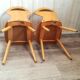 Paire de chaises Baumann modèle fourmi enfant