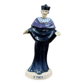 Saint Yves in Quimper faience from the 1930s by Jos Kervella.