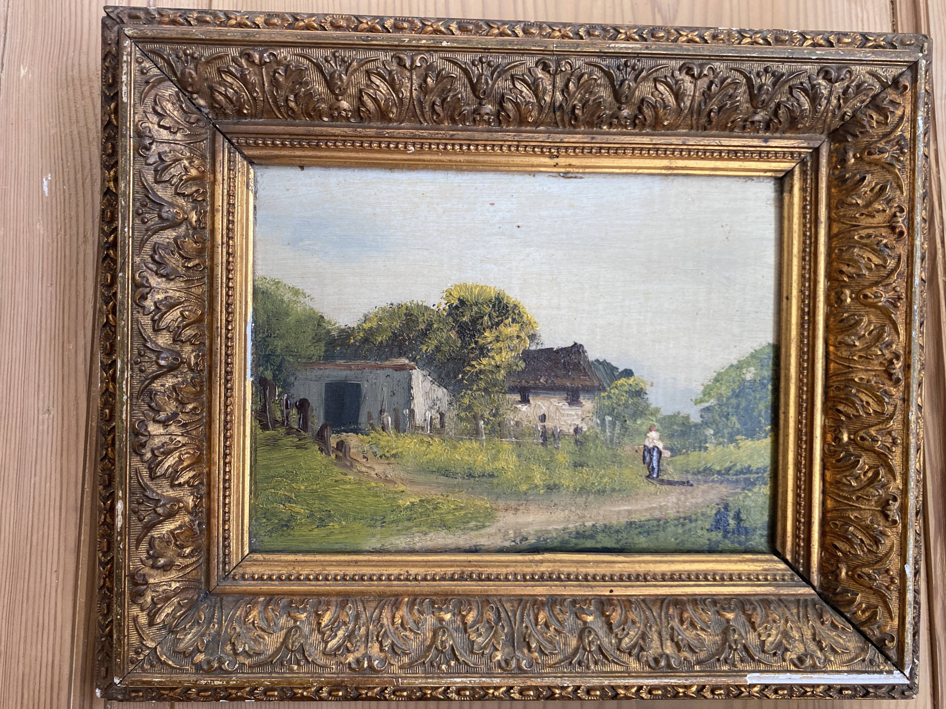 Tableaux paysage 19 ème