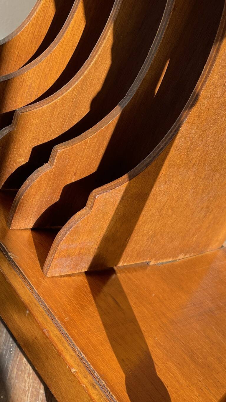 Meuble géométrique electrophone vintage