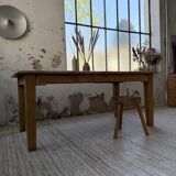 Solid oak farmhouse table 180 cm