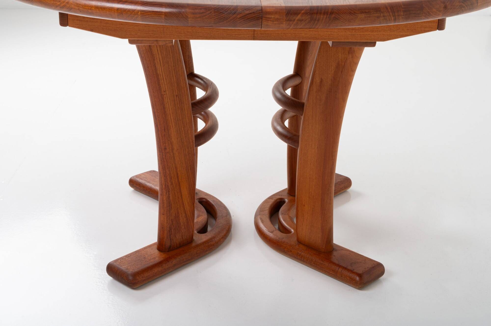 Danish vintage extendable dining table by Boltinge Stolefabrik, 1970s