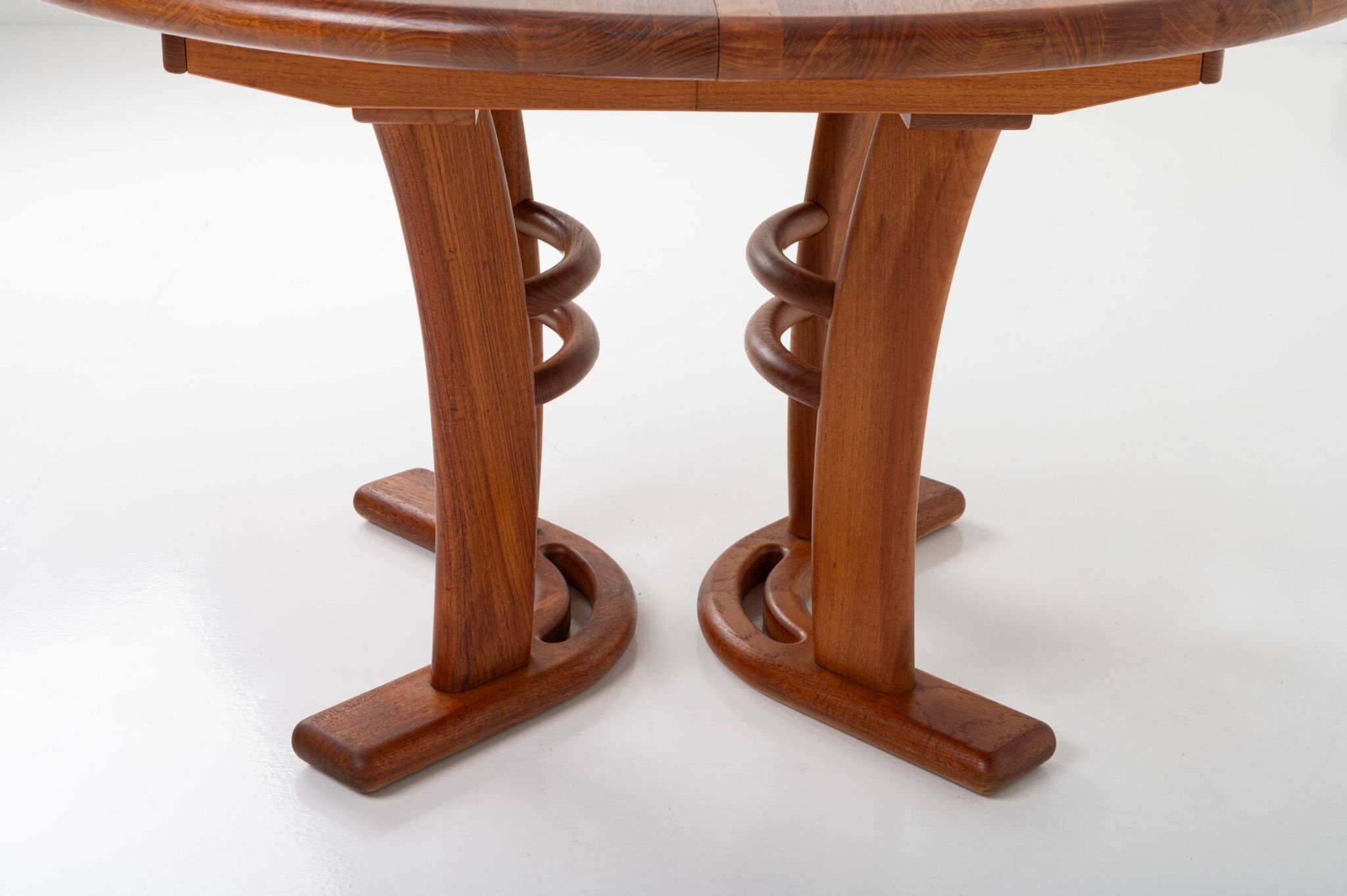 Danish vintage extendable dining table by Boltinge Stolefabrik, 1970s