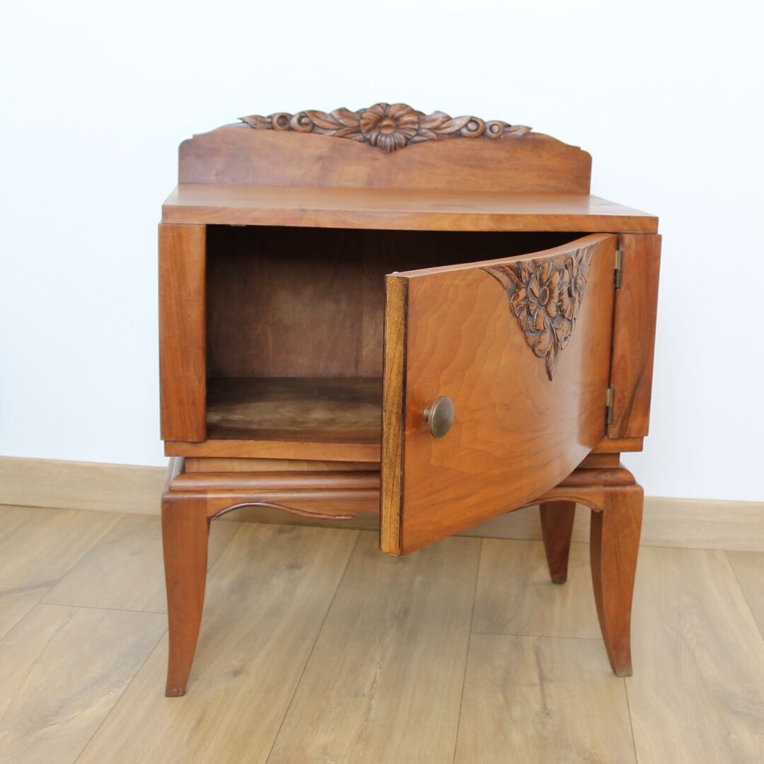 Vintage bedside table