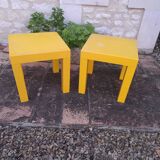 2 vintage 80's coffee tables
