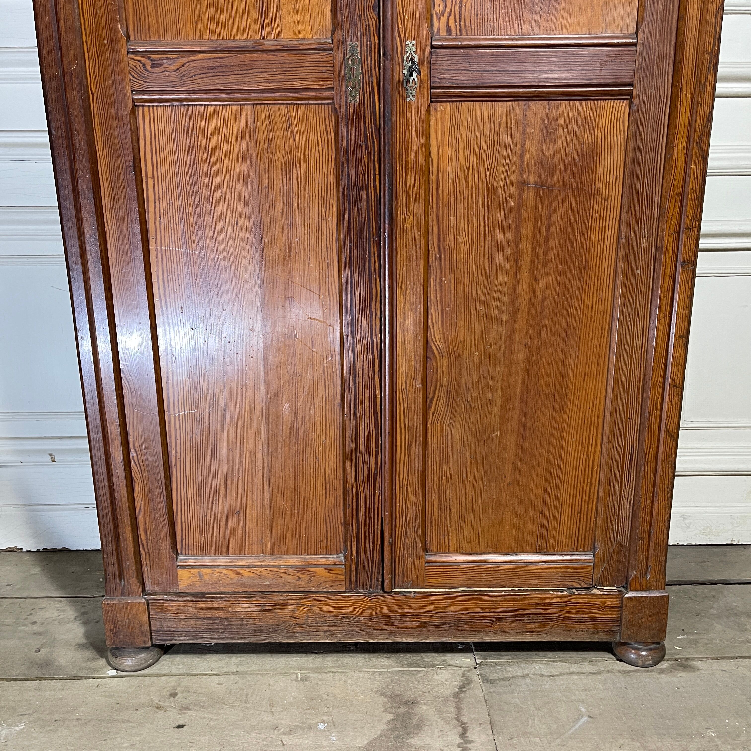 Parisian wooden wardrobe