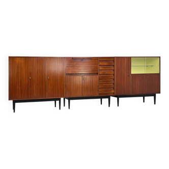 Midboard sideboard set from the 1950s by Jos de Mey for Van den Berghe-Pauvers