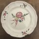 Set of 4 Islettes earthenware plates – 18th century – floral decoration