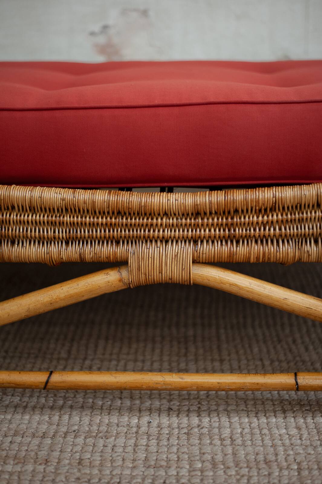 Bamboo daybed, 1960s, set of 2
