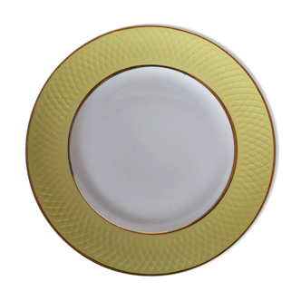 French vintage Orchies soup plate from Moulin des Loups