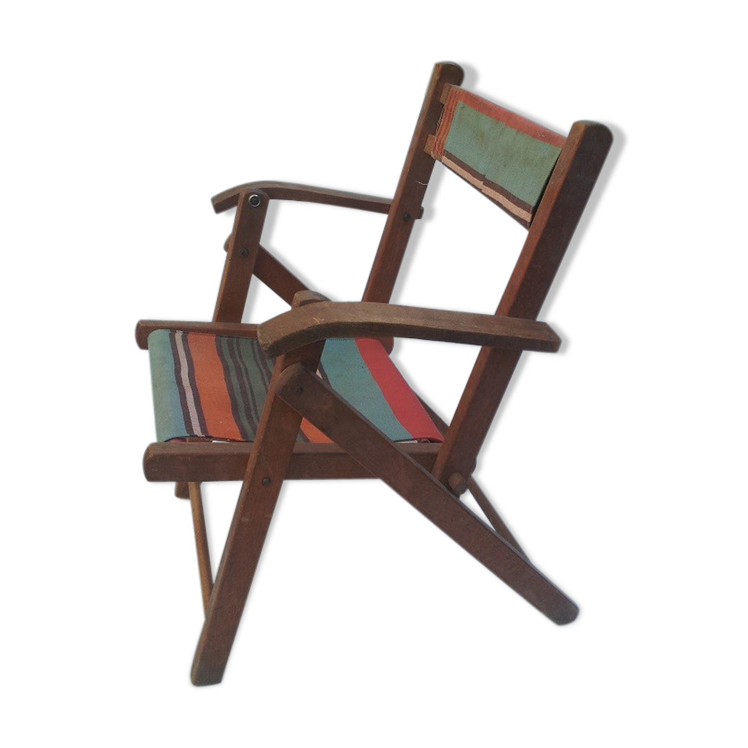 Folding armchair for children