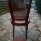 Chaise Cannes en bois sculpté style Louis XVI