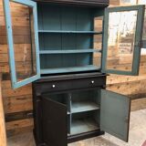 Old showcase patinated
