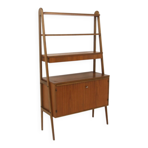 Secrétaire scandinave en teck, Suède, 1960