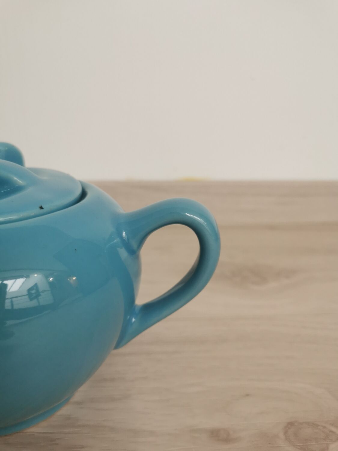 Théière vintage éléphant bleue