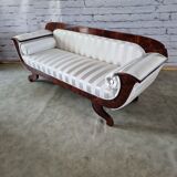 Biedermeier french sofa restored, reupholstered