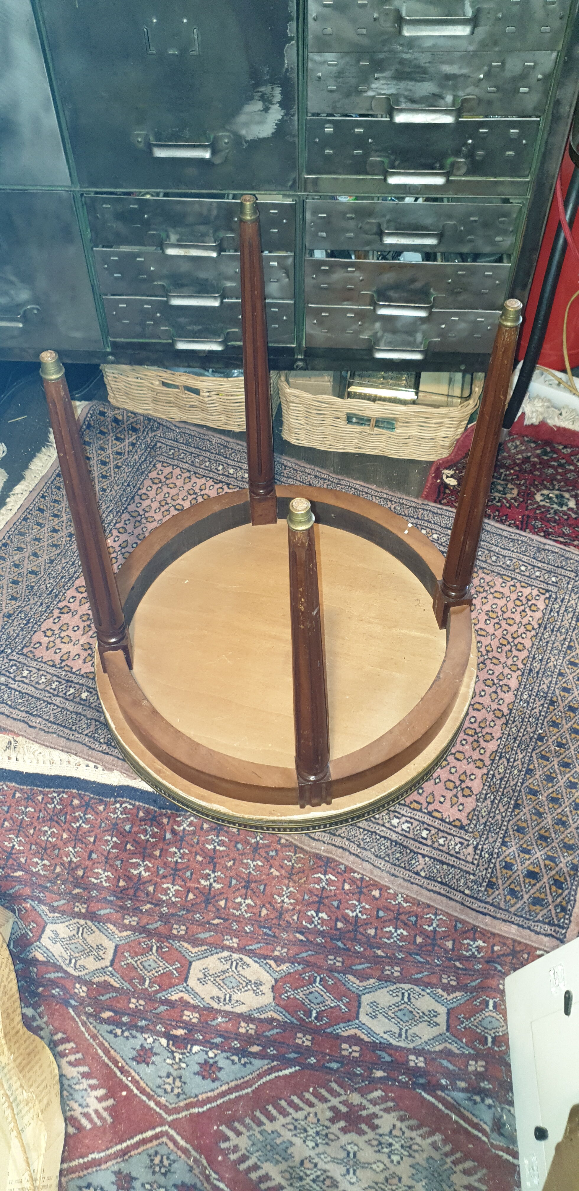 Coffee Table Bouillotte Style Louis XVI