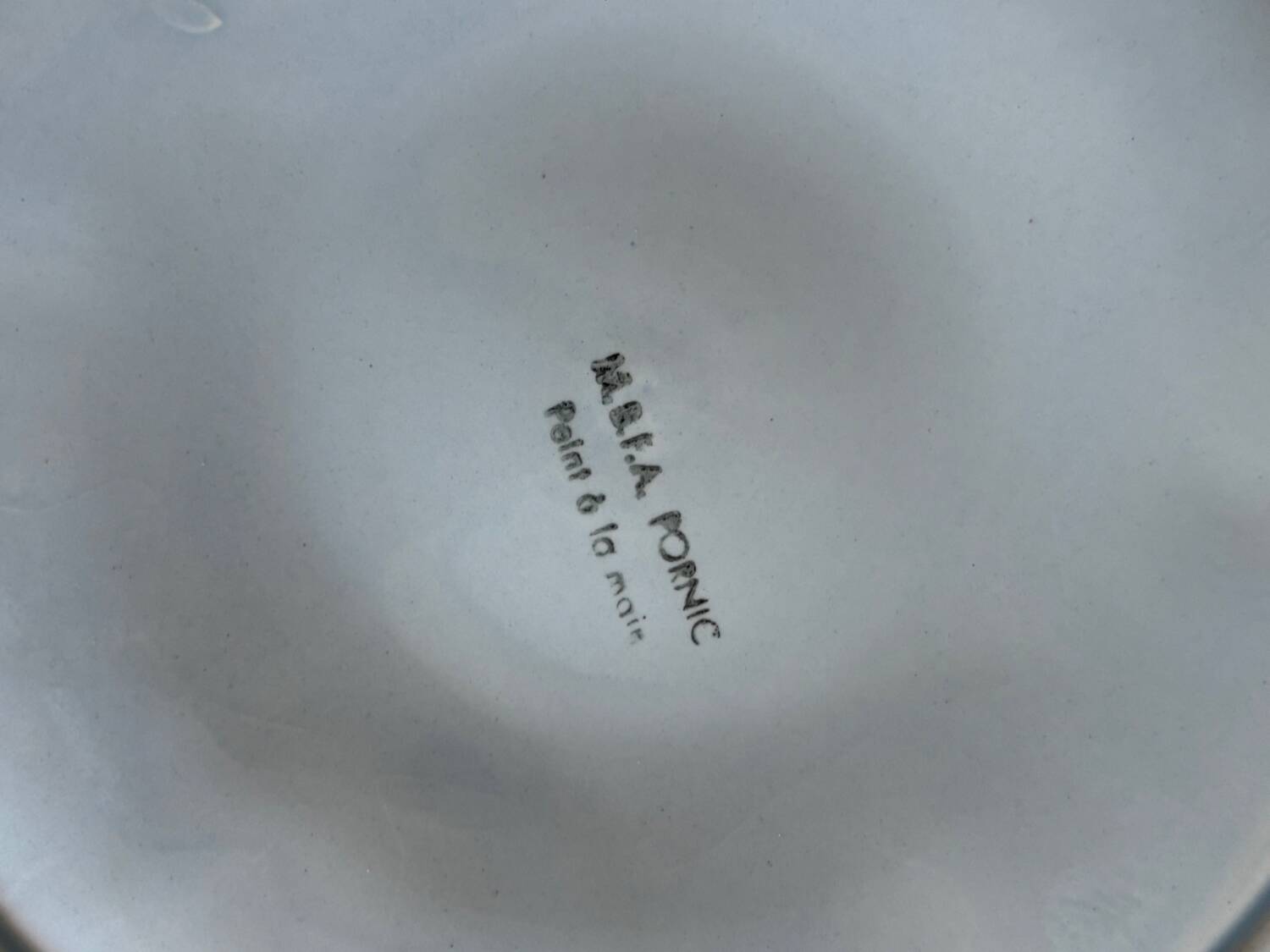 Oyster plates MBFA Pornic