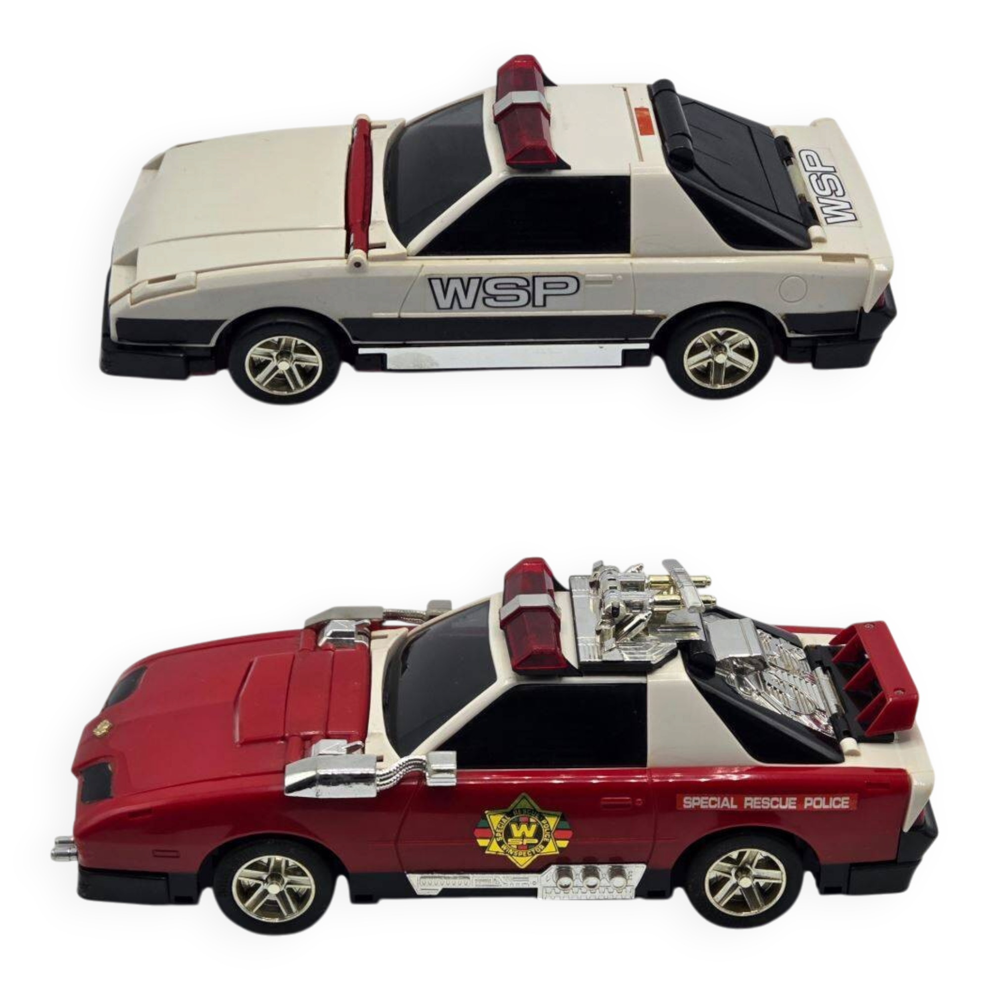 DX Winsquad Transformable Car — Winspector Bandai (1990) vintage