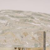 1 of 3 large Murano glass ceiling lights by Kaiser, Germany, 1960s.