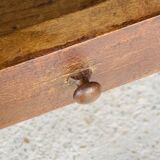 Wooden farmhouse console, circa 40's/50's