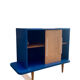 Upcycled buffet with sliding door