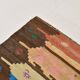 4x13 Beige & Orange Kilim Runner Rug, Wool Runner Rug, Stair Rug, 121x395Cm