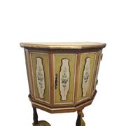 Vintage Italian Painted Cabinet, 1950s