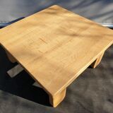 Brutalism coffee table 1960 "square in the rough"