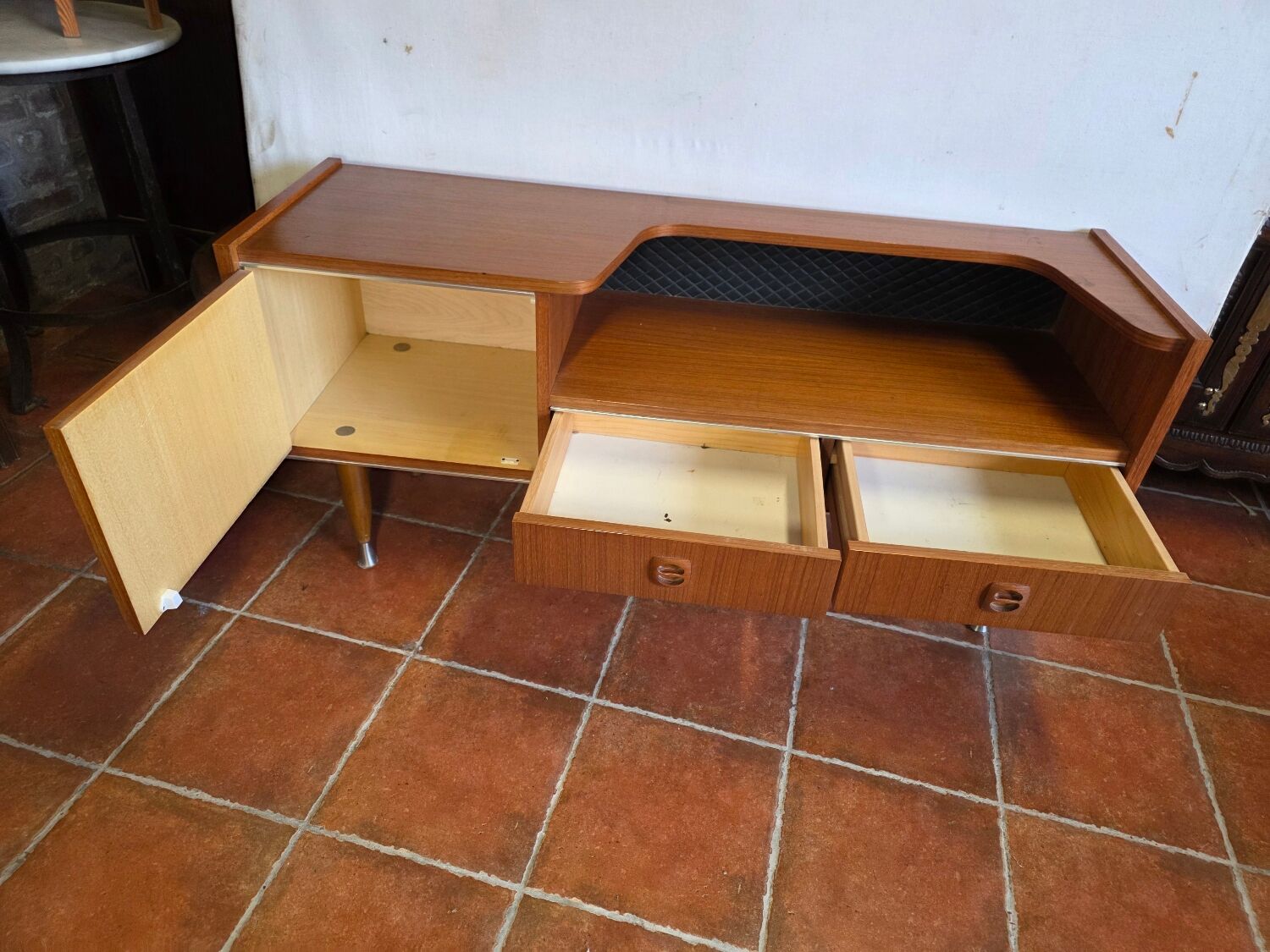 1960s teak Scandinavian enfilade