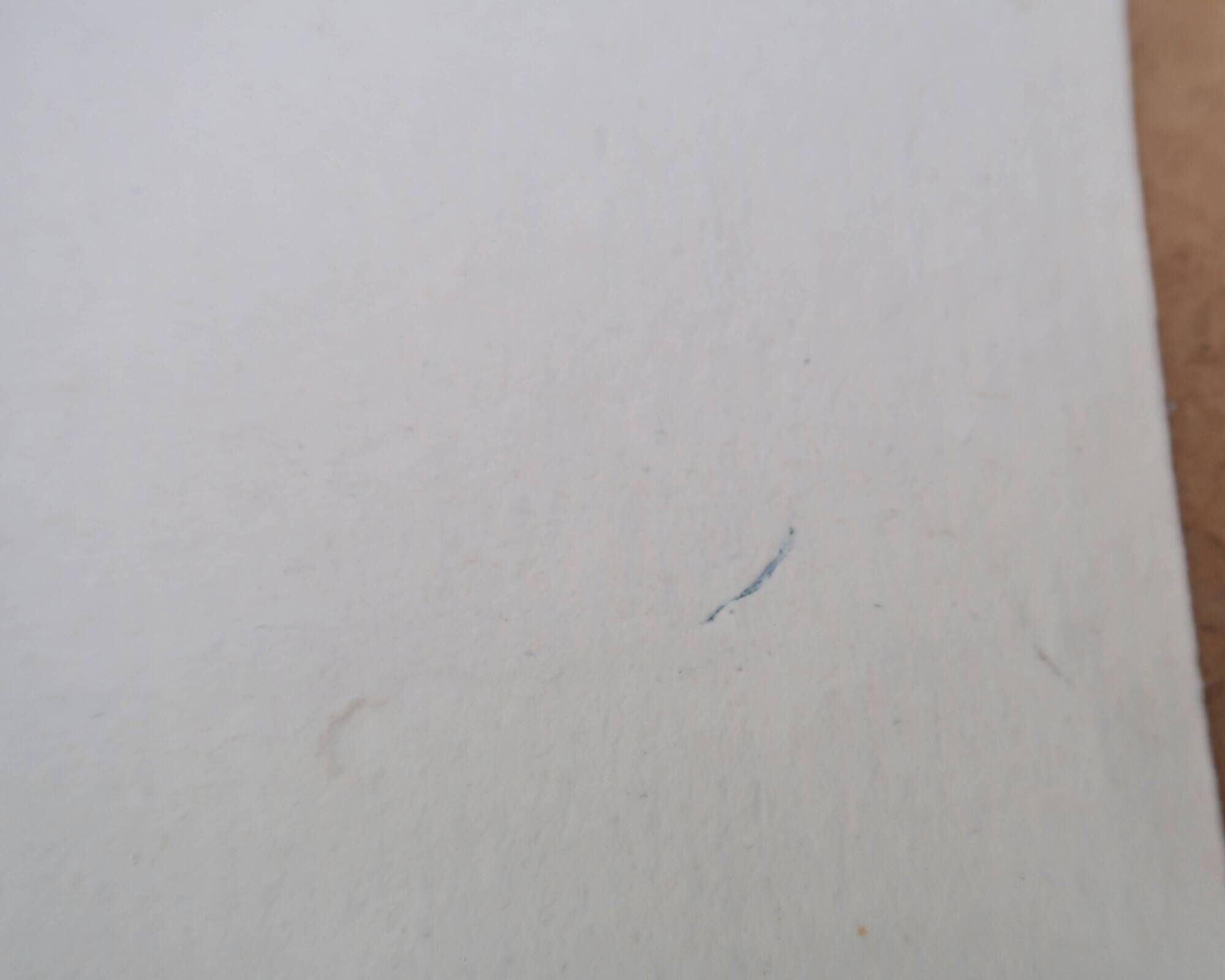 Minimalist abstract engraving in black and white by Terry Haass, 1960s.