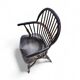 4 x Classic Georgian Bow and Stick Back Windsor Chair / Crinoline stretcher chairs