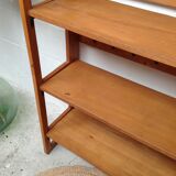 Folding bookseller's shelf bookcase