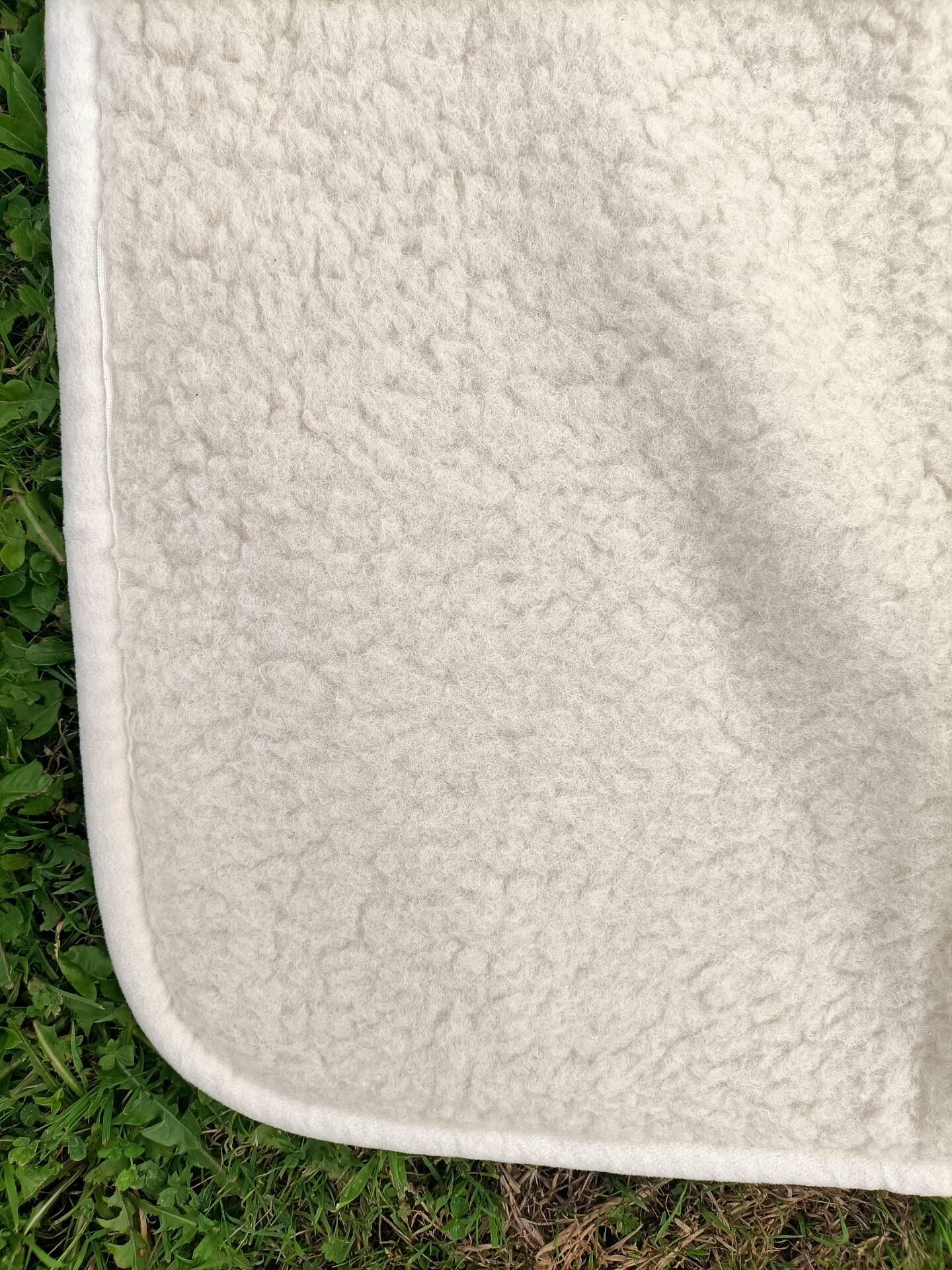 Dessus de Lit Vintage mouton véritable