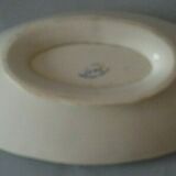 Ravier former creil earthenware and Rockery Flora model Montere