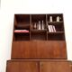 Teak and brass bookshelf designed by Peter Løvig Nielsen, CI.