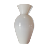 White opaline vase
