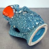 Fat Lava ceramic vase Vallauris 50s