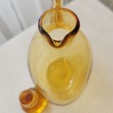 Small glass pitcher