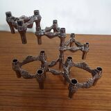 Candleholders by Ceasar Stoffi & Fritz Nagel for BMF, 1960s, Set of 6