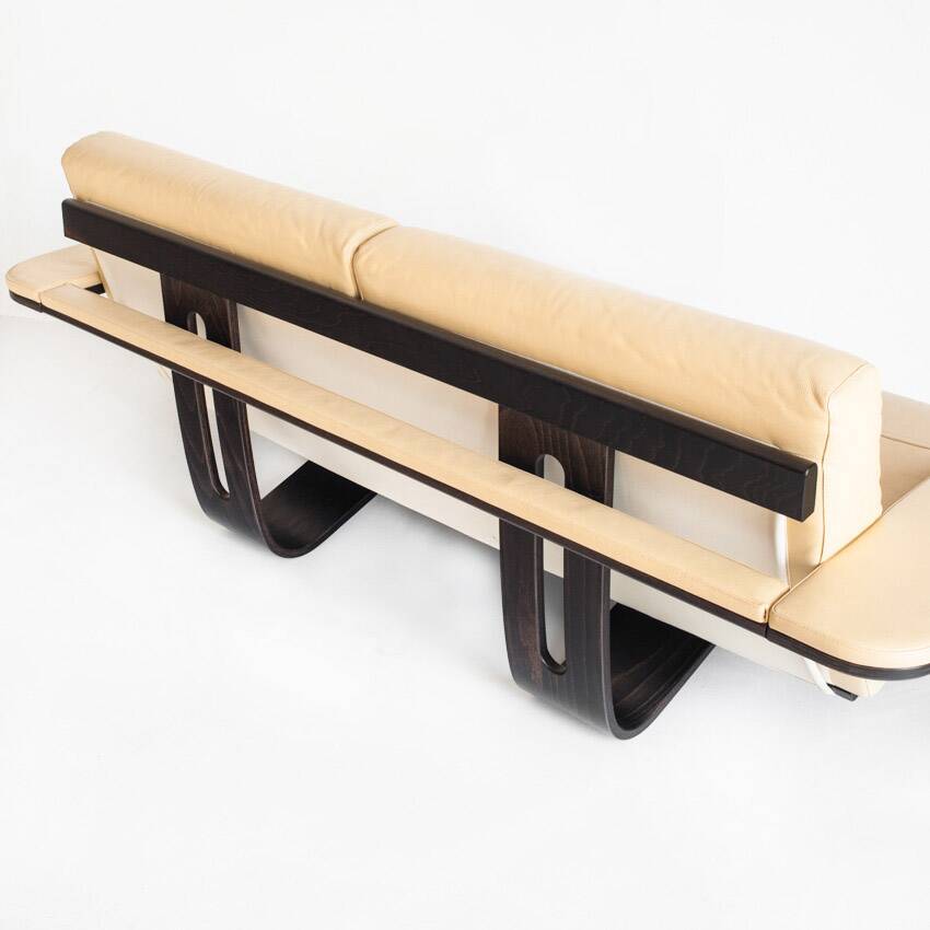 Three-seater sofa "Kroken". Design by Åke Fribytter for Nelo Möbel. Sweden.