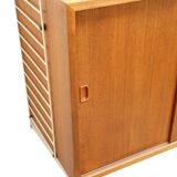Vintage wall system / wall unit / sideboard by Nisse Strinning for String, Sweden 1950