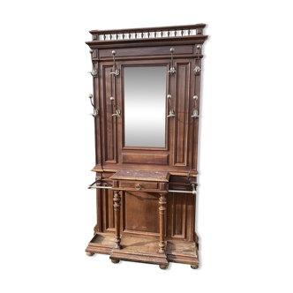 Wall coat rack entrance 218x112cm from the 1920s 1930s