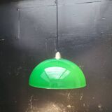 Green opaline pendant light