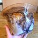 Vase in blown glass Maure Vieil