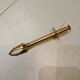 Vintage golden brass sugar tongs/ice cubes/pickles