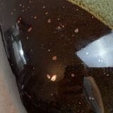 Glazed stoneware vase signed Charles Hair